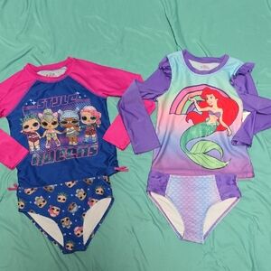 L.O.L. Surprise! Pink and Blue Kids Swim Set